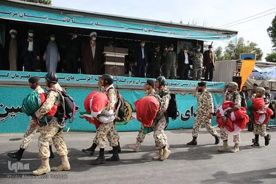 مراسم گرامیداشت روز ارتش در شیراز ‎‎
