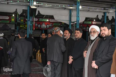 مجلس بزرگداشت مرحوم آیت‌الله شوشتری در گلستان شهدای اصفهان