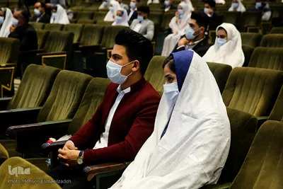 آیین سراسری جشن ازدواج ۸۸۸ نو عروس در حرم مطهر رضوی