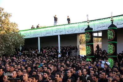آیین عزاداری مردم روستای انجدان ـ اراک