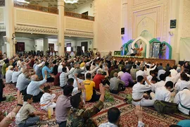 بزم غدیریان در سومین حرم اهل بیت(ع)‎‎