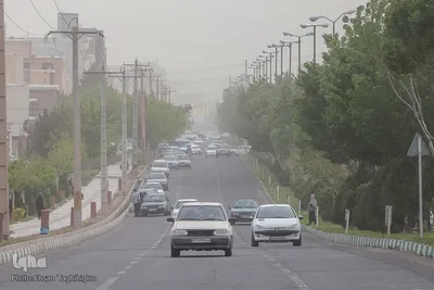هجوم ریزگرد ها به زنجان‎‎