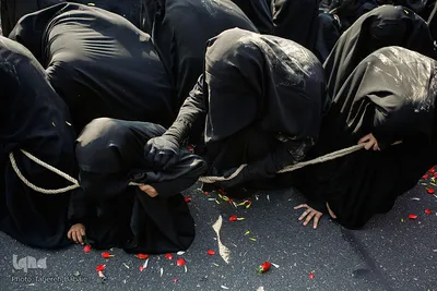 راهپیمایی نمادین قافله اسرای کربلا
