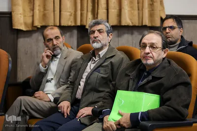 علی‌اکبر حشمتی، محمد خواجوی و محمدعلی خواجه‌پیری، سومین مجمع عمومی انجمن خادمان قرآن کریم