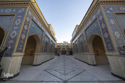 صحن حضرت فاطمه زهرا حرم امام علی (ع)
