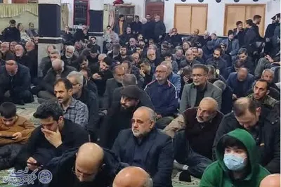 سومین شب اجتماع باشکوه مردم بابلسر در شام شهادت رهبر شهید امام خامنه ای