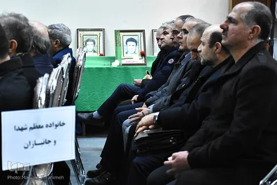 مراسم بزرگداشت شهدای بمباران دانشکده فنی دانشگاه تبریز