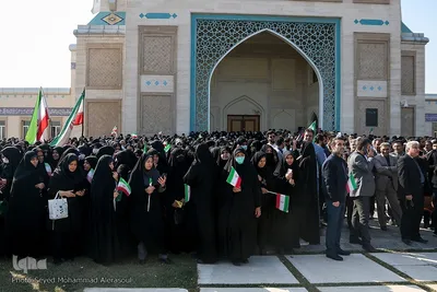 تشییع شهدای مدافع امنیت در دانشگاه فردوسی مشهد