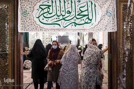 حرم امامزاده صالح(ع) در تعطیلات نوروزی