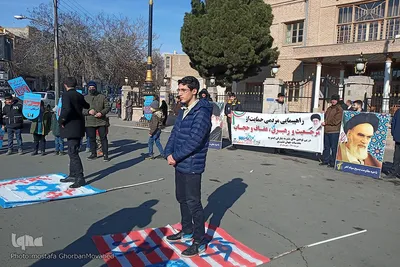 برگزاری راهپیمایی دفاع از مرجعیت و ولایت در شهر ستان اهر