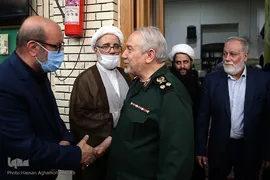 مجلس ترحیم آیت‌الله محمدعلی ناصری(ره) در مسجد ارگ