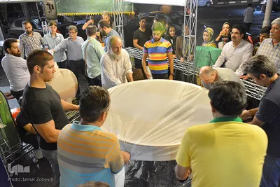 آیین پخت سمنو به مناسبت عید غدیرخم