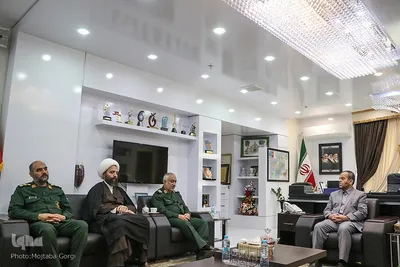 دیدارهای هفته دولت فرمانده سپاه انصارالرضا(ع) خراسان‌جنوبی