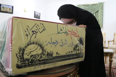 ورود پیکرهای مطهر ۹ تن از شهدای دوران دفاع مقدس به شیراز‎‎