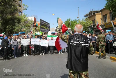 راهپیمایی روز قدس در شیراز