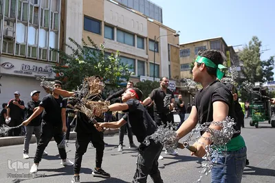 عزاداری ظهر عاشورا در حرم حضرت شاهچراغ(ع)‎