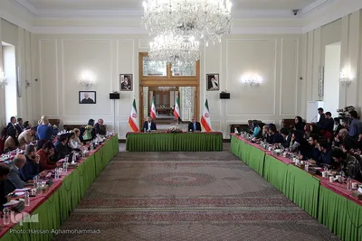 نشست خبری حسین امیرعبداللهیان، وزیر امور خارجه