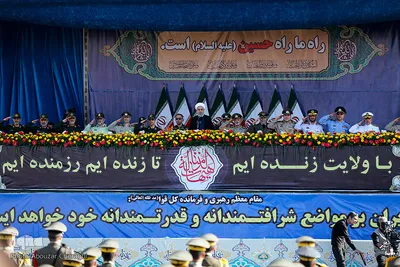 رژه بزرگ نیروهای مسلح در تهران