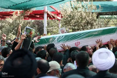 مراسم خاکسپاری سرداران حاجی‌زاده، باقری