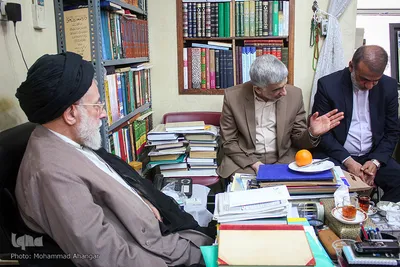 دیدار معاون قرآن وزیر ارشاد با آیت‌الله شفیعی