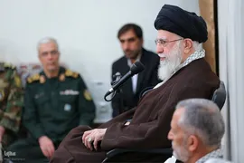 دیدار جمعی از فرماندهان نیروهای مسلح