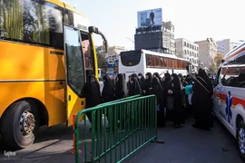 تشرف 313 خادمه حرم امام زاده صالح به قم