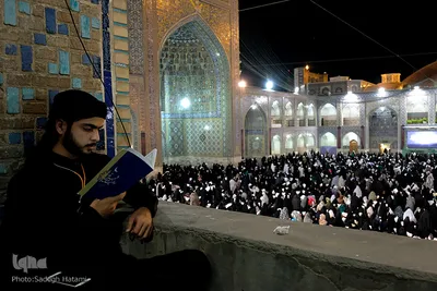 مراسم احیای شب بیست و سوم ماه مبارک رمضان در حرم مطهر رضوی