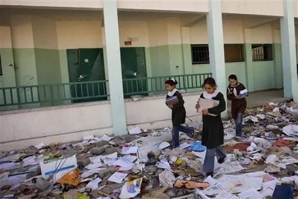 Gazzeli çocuklar eğitimden mahrum