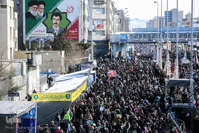 مراسم راهپیمایی یوم الله۲۲ بهمن در تهران