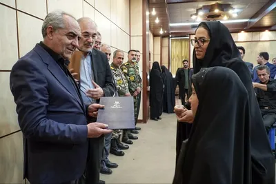 آیین تجلیل از شهدای جنگ تحمیلی دوم