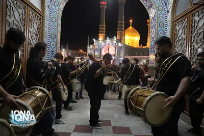 شب رحلت نبی مکرم اسلام(ص) در حرم بانوی کرامت