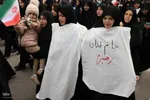 مراسم تجمع مردم اهر در سوگ رهبر شهید انقلاب