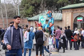 کاخ سعد آباد در ایام نوروز