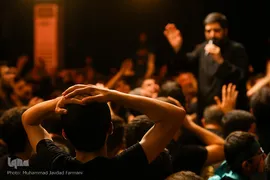 مراسم عزاداری شب شهادت امام رضا(ع)