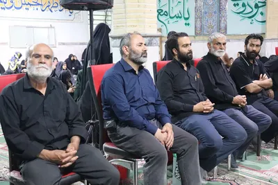 مراسم اربعین شهدای اقتدار در ملایر