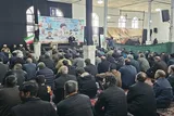 مراسم چهلم رهبر شهید و شهدای جنگ رمضان در دلبران برگزار شد + عکس
