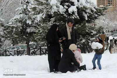 تبریز سپیدپوش شد