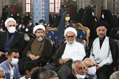 چهلمین روز درگذشت آیت‌الله فقیه در نی ریز فارس‎‎