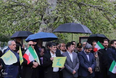 تجمع دانشگاهیان تبریز در محکومیت جنایات رژیم صهیونیستی