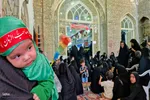 تجدید عهد شیرخوارگان فین کاشان با کوچکترین شهید کربلا