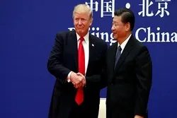 特朗普称将在3月份与中国领导人会晤以敲定贸易协议