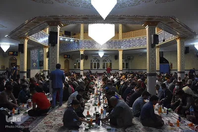 آیین افطاری ماه مبارک رمضان در سمنان