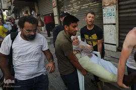 تجاوز نظامی صهیونیستها به نوار غزه