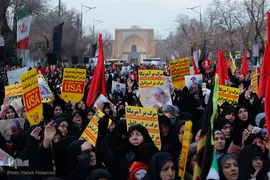 اجتماع من سلیمانی هستم مردم شهیدپرور قزوین