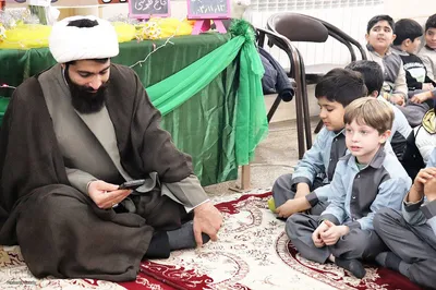 جشن میلاد امام زمان(عج )درمدرسه شاهدملایر‎