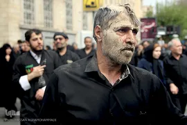 مراسم عزاداری تاسوعای حسینی در بازار تهران