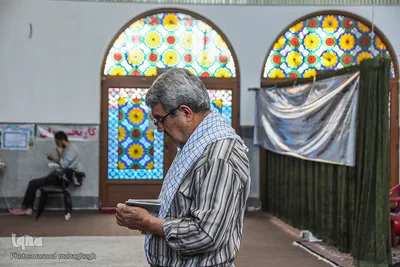 قرائت دعای ام داود در سومین روز مراسم معنوی اعتکاف