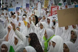 مراسم برائت از مشرکین در صحرای عرفات
