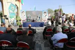 ادای احترام مردم دارالمومنین همدان به مزار سردار شهید همدانی