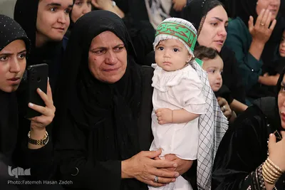 مراسم شیرخوارگان حسینی در یاسوج